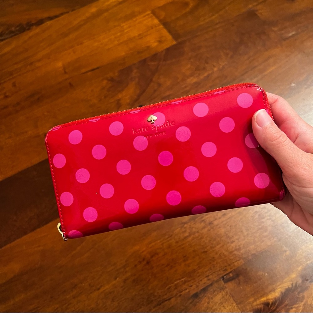 Kate Spade Patent Leather Wallet